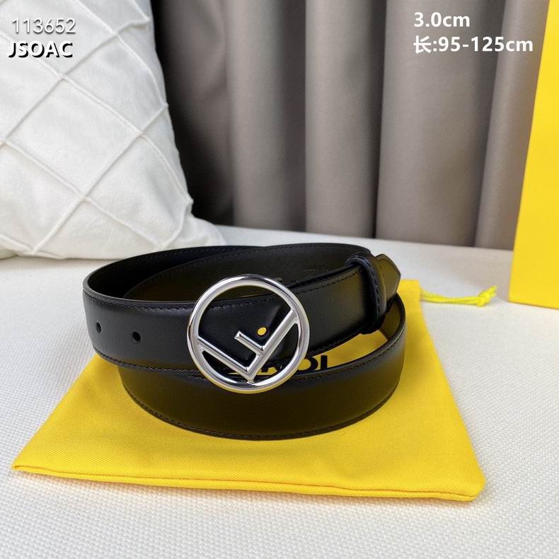 Fendi Belt 30mmX95-125cm 8L12